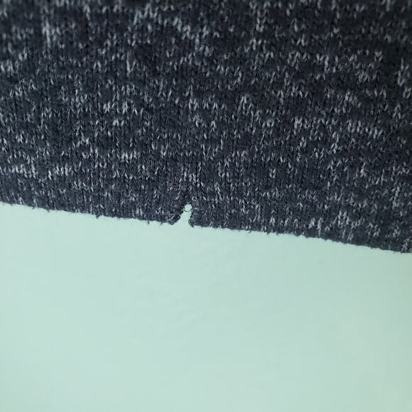 Market & Spruce Womens Paulsen Brushed Knit Top Striped Colorblock Size 1X - Picture 4 of 6